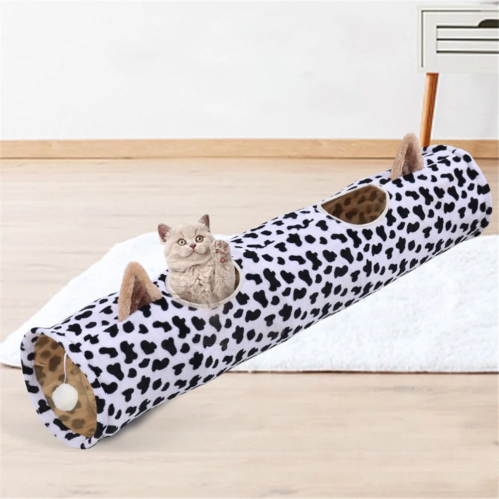 Pet Interactive Play Toys Practical Collapsible Cat Tunnel Tube Cats