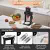 VEVOR Commercial Meat Tenderizer Heavy Duty Stainless Steel Meat Tenderizer Machine Quick and Easy Manual Operation Kitchen 4