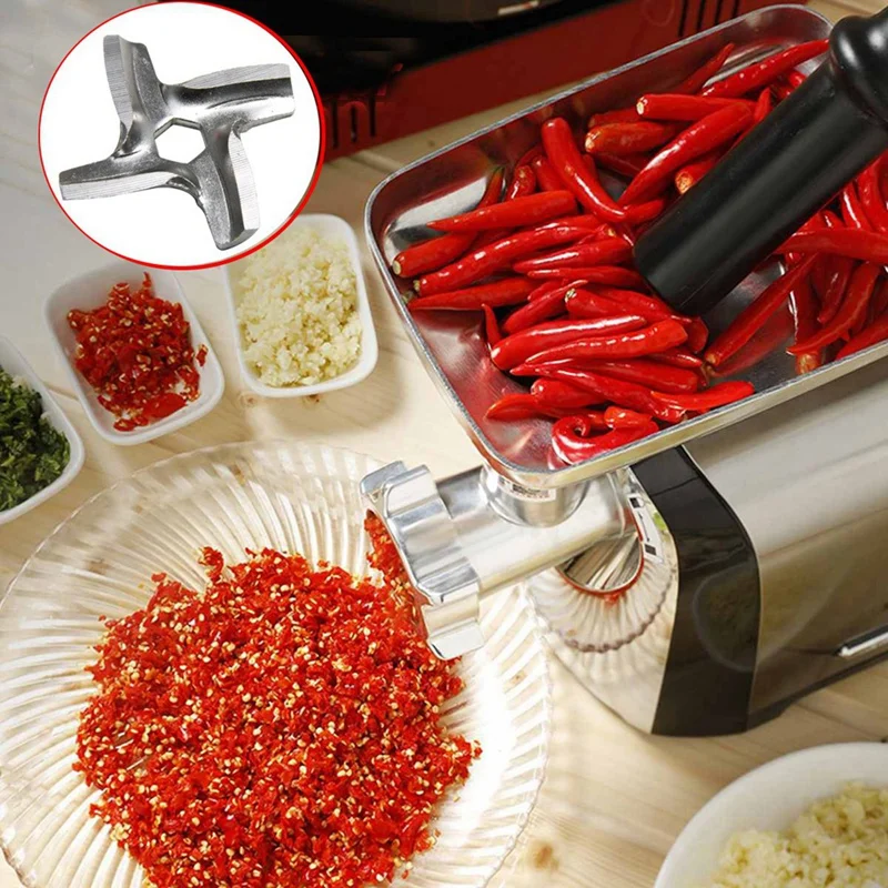 Top Sale 10X For Moulinex Meat Grinder Knife Mincer Blade Kitchen Appliance Parts For HV2 HV3 HV4 HV6 HV8 ME406 ME420 ME605 ME65 4