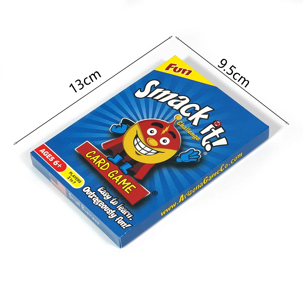 Smack it Card Game Family Card Game Fun and Easy to Learn Perfect Stocking Stuffer English 3