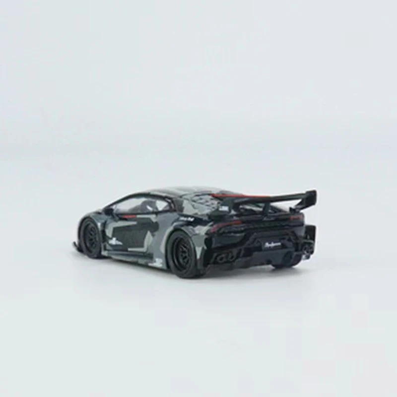 MINI GT 1:64 LB Huracan GT Digital Camouflage Alloy Car Model 398