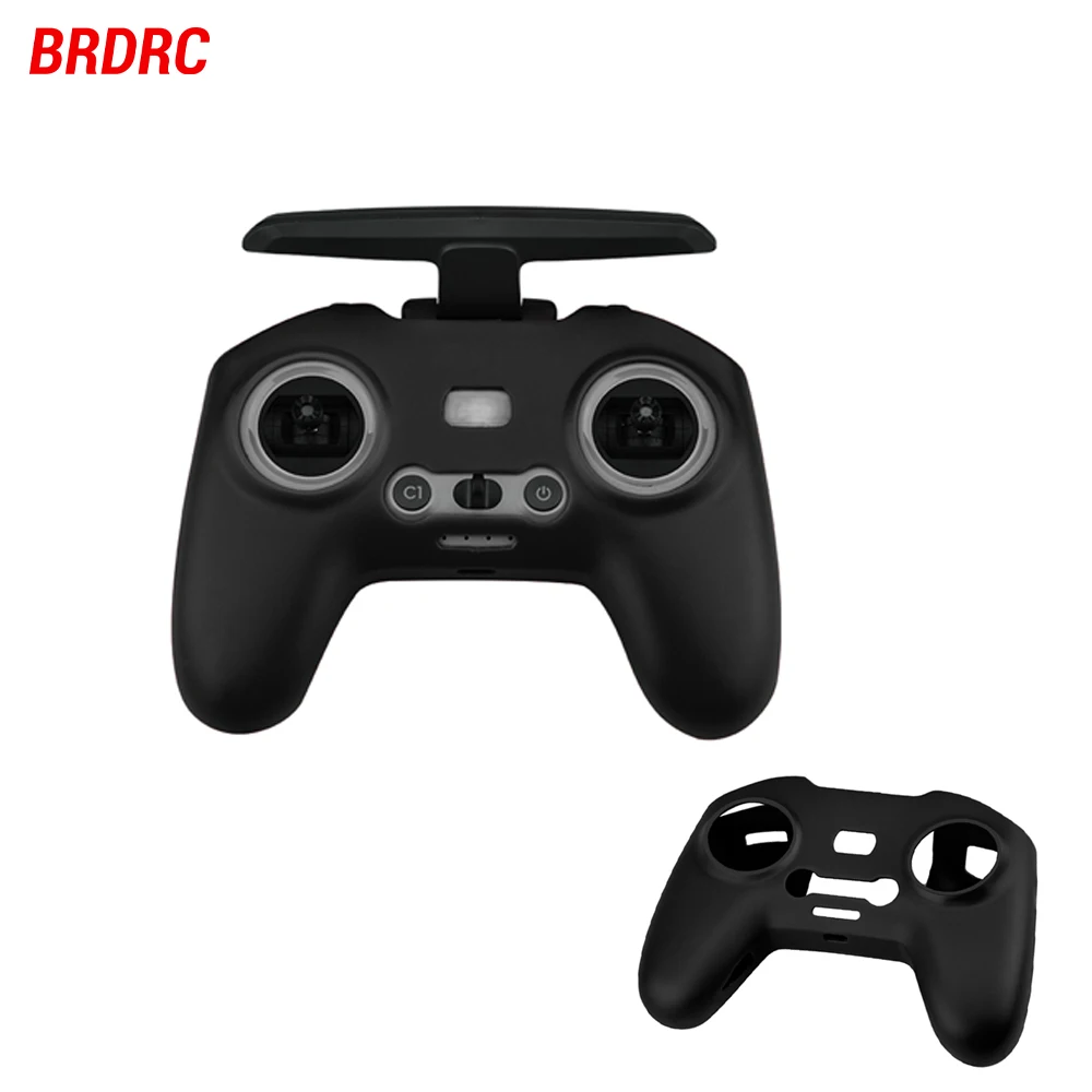 Manchon silicone bleu s'adaptant parfaitement à la télécommande DJI FPV, protection antichoc