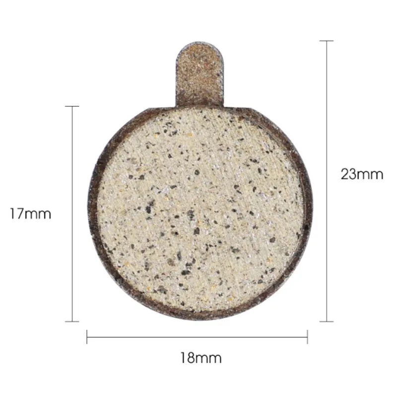 4 Paires Plaquettes de Frein pour Trottinette électrique Compatibles avec Scooter Kugoo M4/M4 Pro, Xiaomi 1S, M365 Pro Soflow, Pièces de Rechange de Frein à Disque en Métal et Résine Semi-Métallique