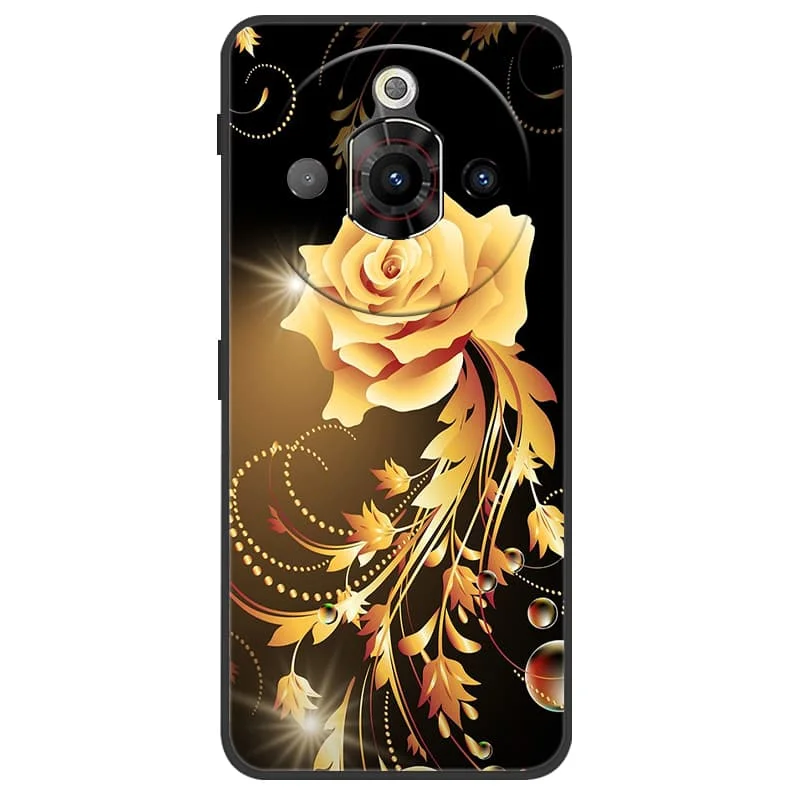 Cute Fashion Black Silicone Soft Phone Case - Shockproof Back Cover Shell