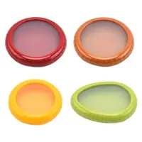 Durable Creative Fruit Fresh Box Mini Avocado Lemon Preservation Box Silicone Film Sealed Convenient Refrigerator Storage 1
