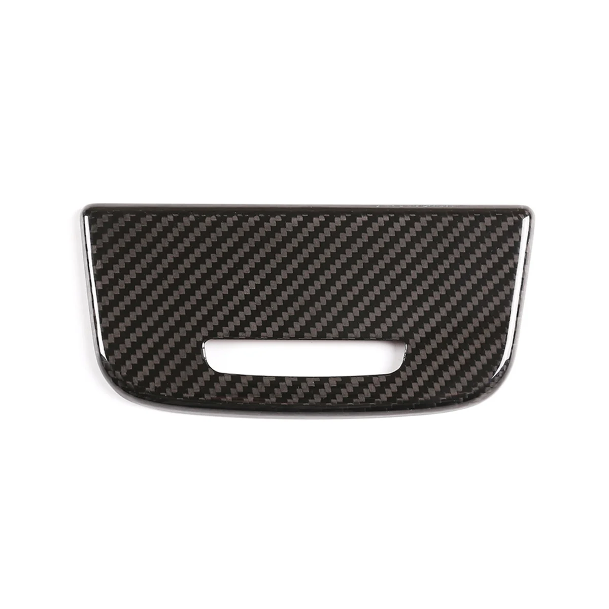 

For Porsche Panamera 2017-2020 Dry Carbon Fiber Central Control Storage Box Cover Trim Decorative Car