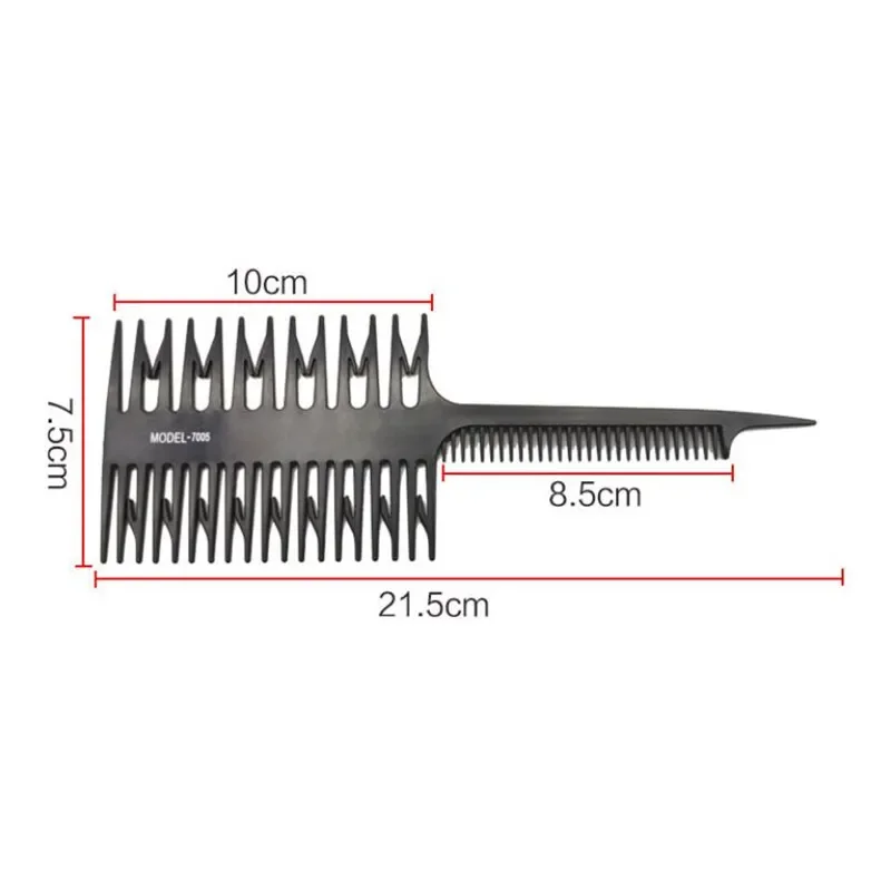 Children Professional Hair Brush Baby Weave Comb Tail Hairdressing Weaving Anti-screw Antiklit Detangling Cutting Care Tools