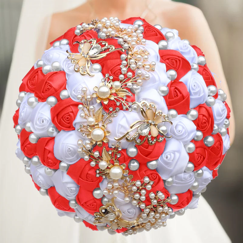

Red Wedding flowers Bridal Bouquets