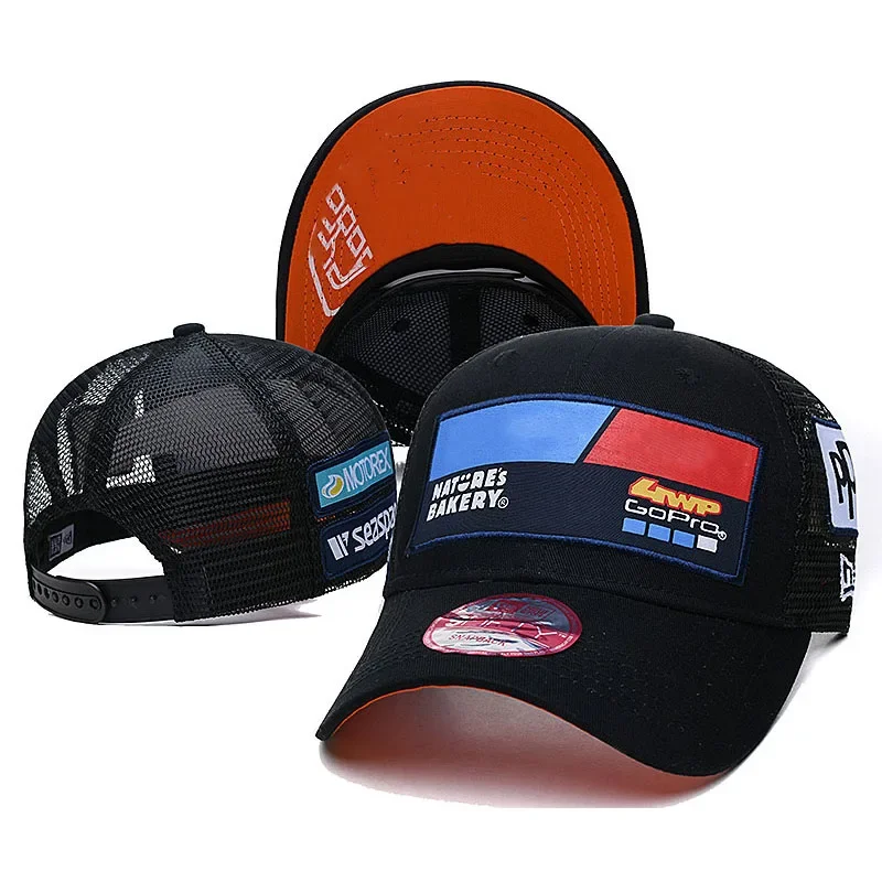 Gray Motocross Baseball Caps For Ready To Race MX Dirt Bike Motocross Cap Adjustable Casual Sun Hats Sports Snapback Hats 5