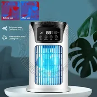 Ventilateur rafraîchisseur d'air multifonctionnel portable, mini climatiseur évaporatif, ventilateur naturel pour la maison, la chambre et le bureau 4