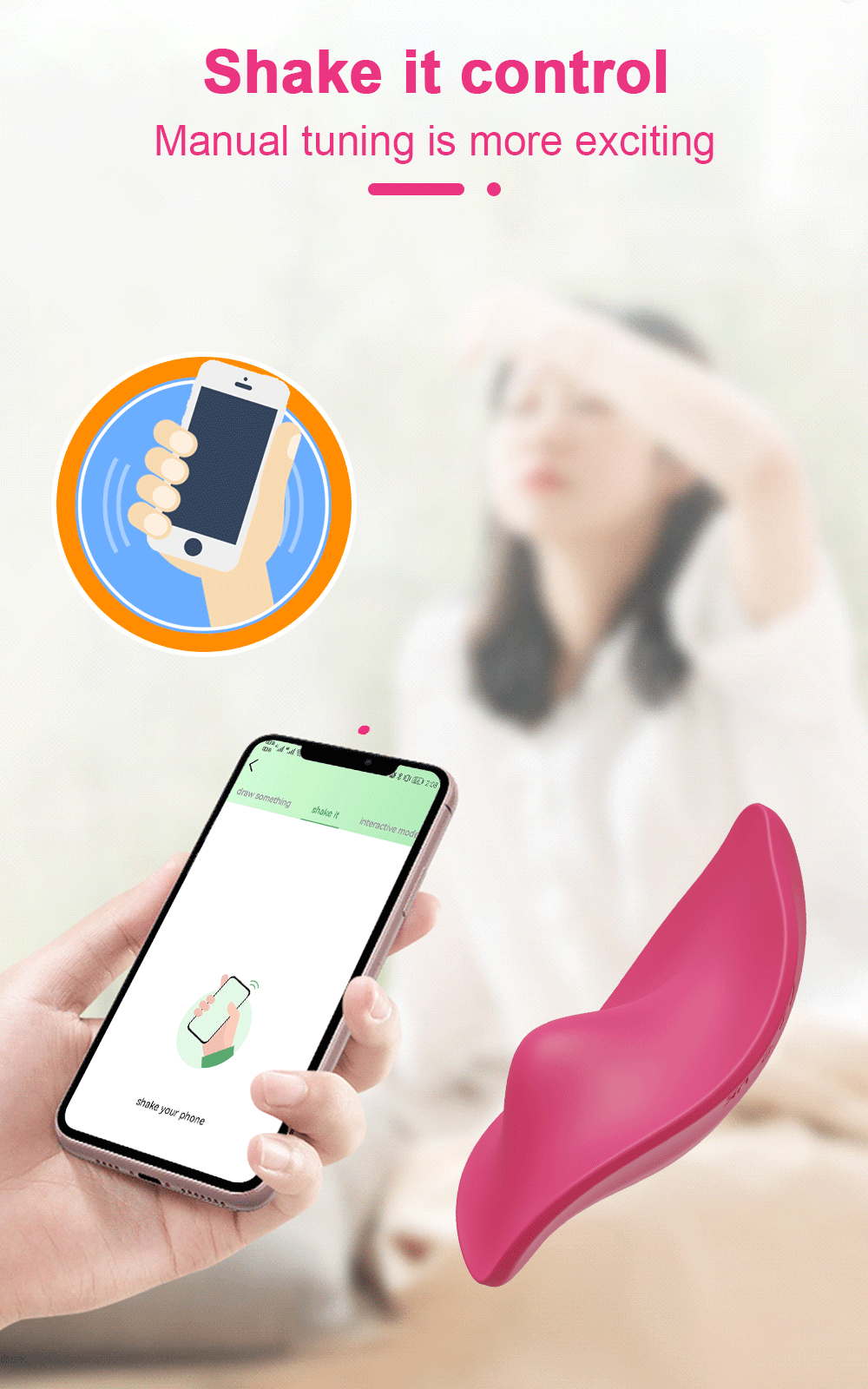 APP Bluetooth G Spot Dildo Vibrator Female Wireless Remote Control Vibrating Clitoris Stimulator Sex Toy for W_voghion.com