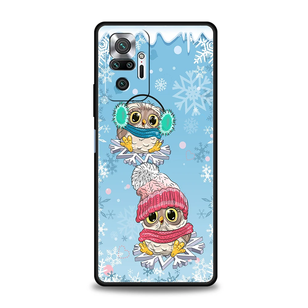 Adorable Cartoon Owl Silicone Phone Case - Stylish and Protective Cover
