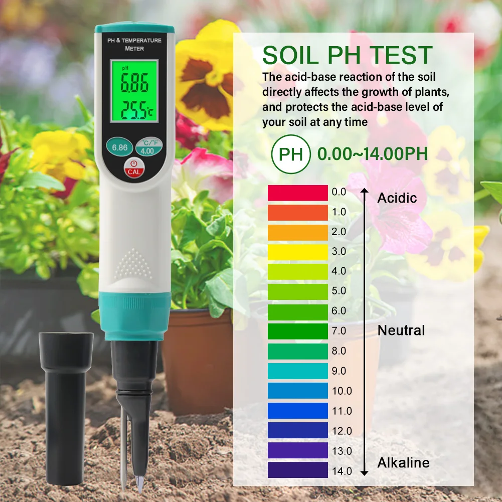 Mesure controle Testeur Num rique De PH Du Sol Haute Pr cision 0 00 Mesure controle Testeur Num rique De PH Du Sol Haute Pr cision 0 00