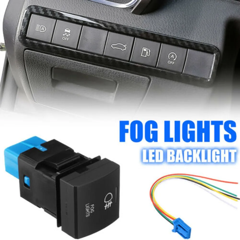 

ON-OFF Push Switch For Camry ABS Switch Toyota Button Camry Dash Dashboard For Toyota LIGHTS Part Push 22*22mm