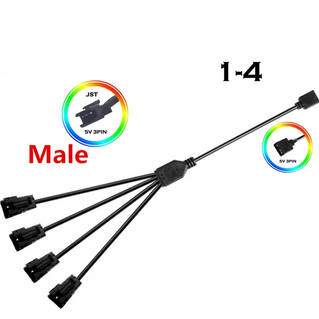 5V3PIN Male1-4