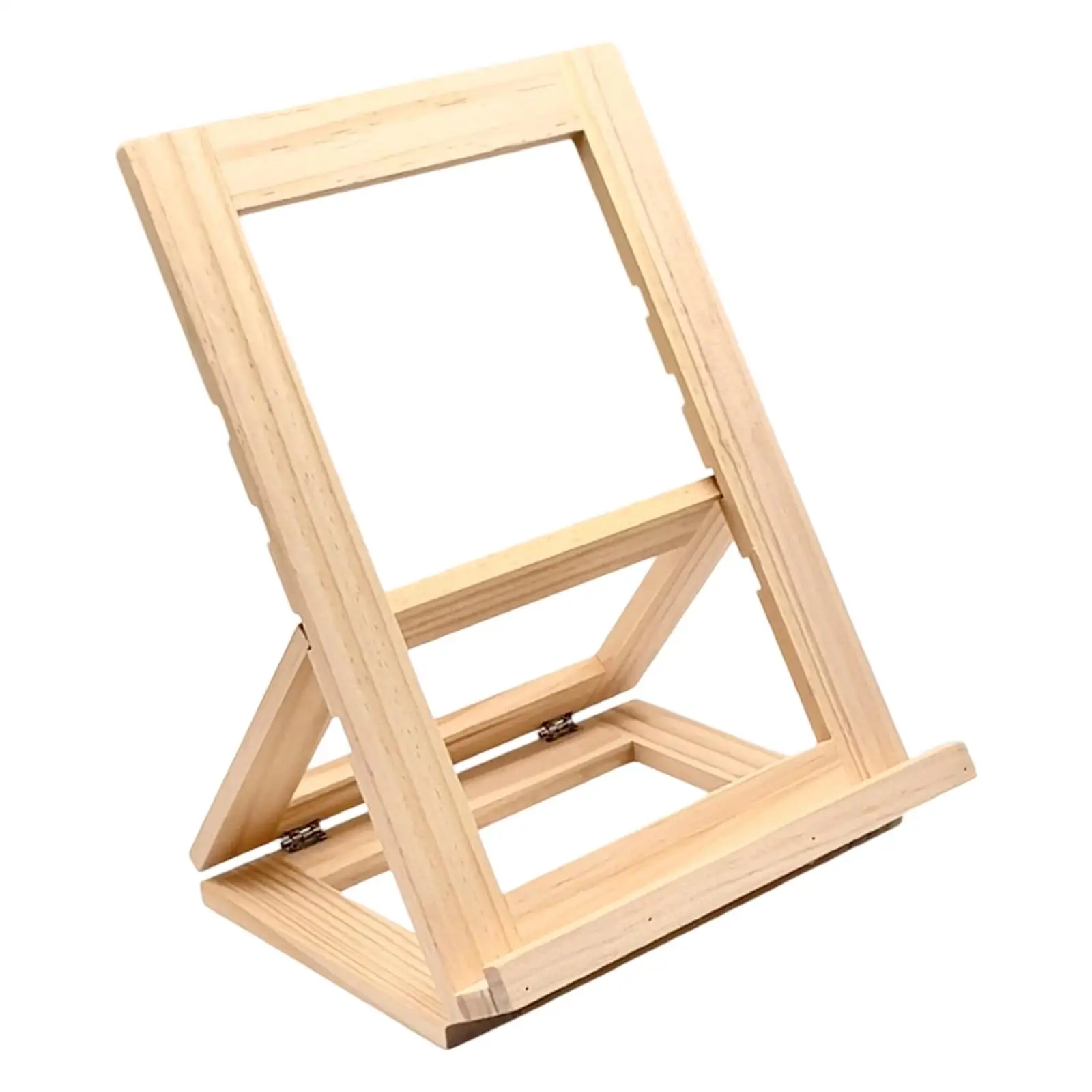 Canvas Panels Small Wooden Display Easel 29.5x21cm Multipurpose Professional for Finished Paintings Sturdy with Back Support