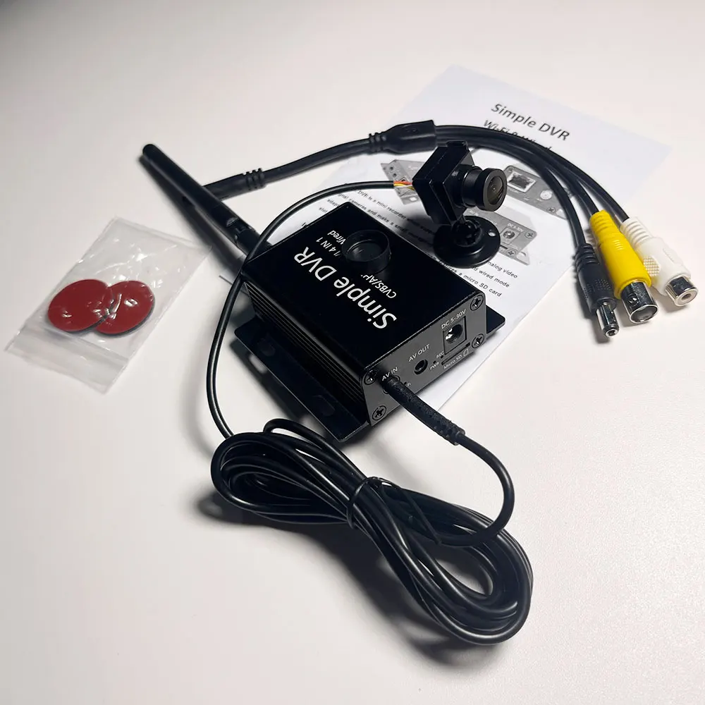 미니 와이파이 DVR HD 미니 카메라, 원격 보기, 동작 감지, 루프 저장, DIY 무선 홈 네이비디어 스타일 미니 카메라 키트