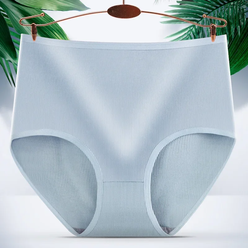 High Waist Panties Women Body Shaper Panties Sporty Briefs Plus Size Female Underwear Breathable Underpants Ladies Lingerie