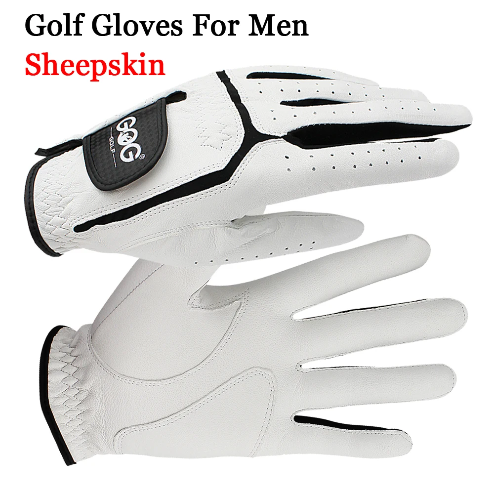Sheepskin Leather Golf Gloves 1