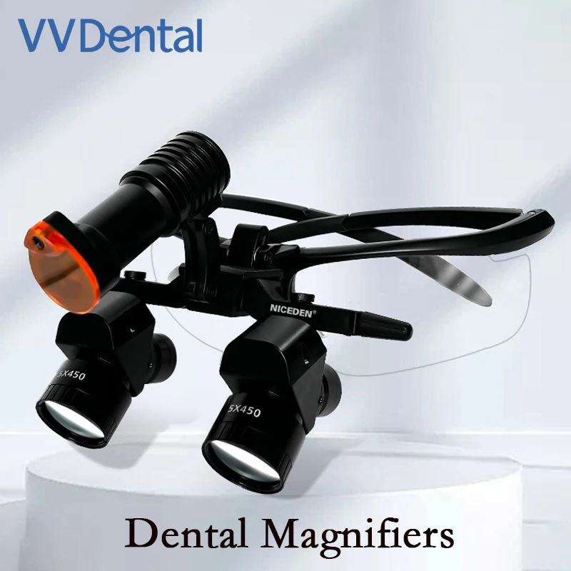 Dental4X6X5WSurgeryHeadlightLoupesBinocularMagnifier24mm
