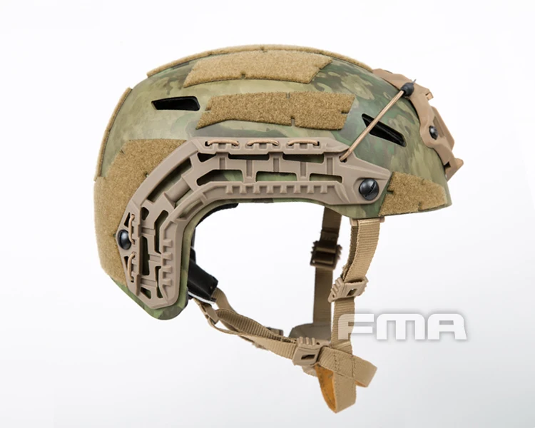 FMA-Einstellung Suspension Liner Gear Taktischer Paintball Caiman Ballistischer Helm M/L/XL Camouflage Blau Lila Orange Rot Helm – Detail 23