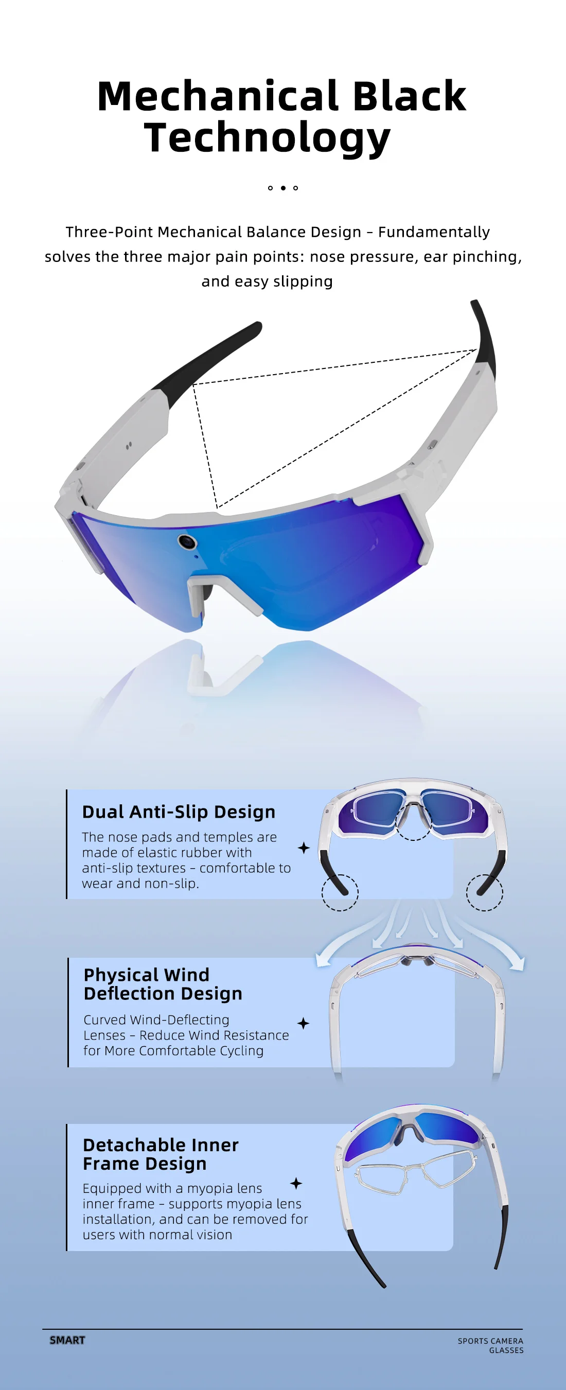 Smart Sunglasses With Hd Video Camera And Ai Dialogue Translation_voghion.com