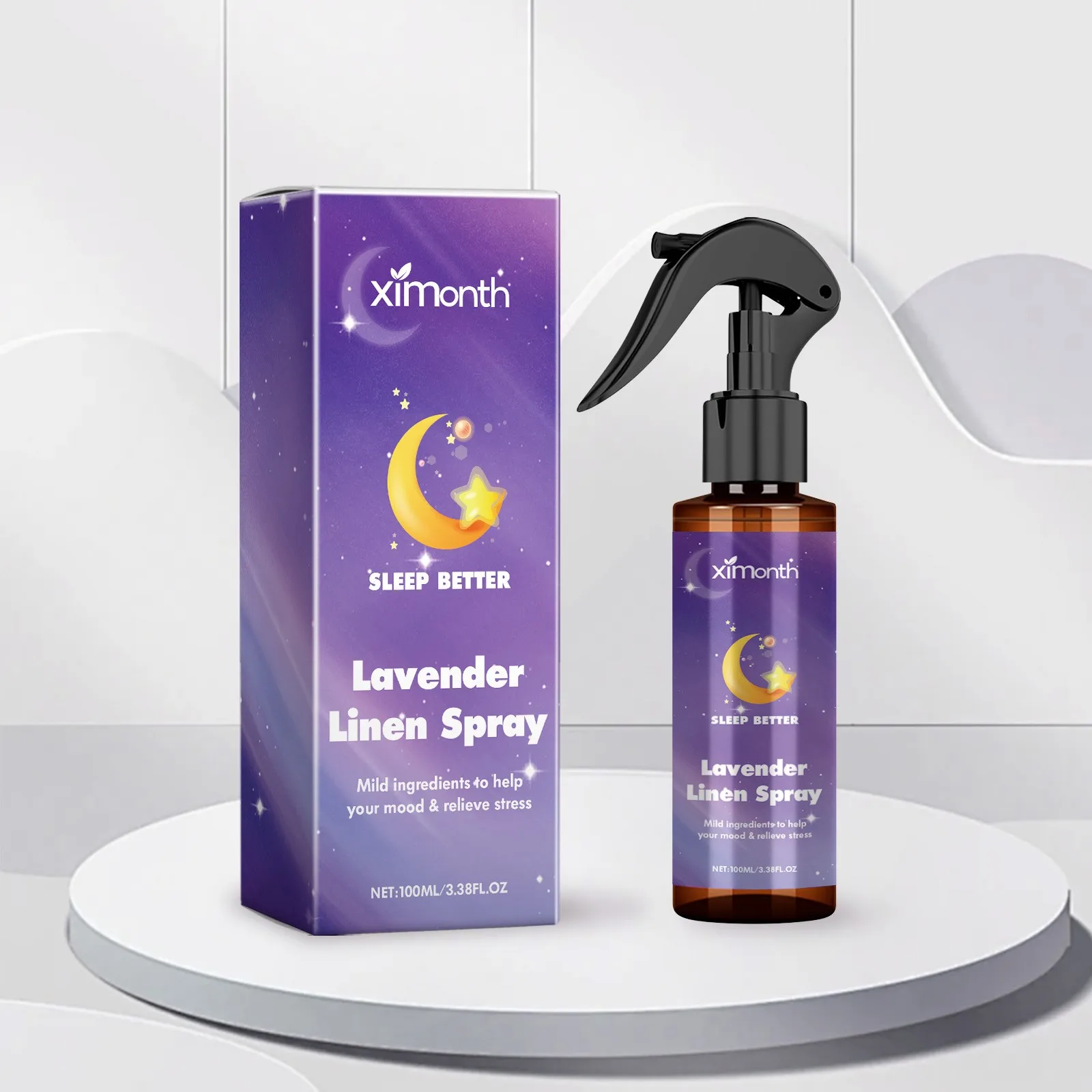 Aromatherapy Oil 100ml Lavender Spray For Sleeping Relaxation Sleep Aid Room