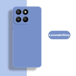 Premium Silicone Protective Phone Case - Durable Bumper Smart Cover - Honor X7d (Lavender Grey)