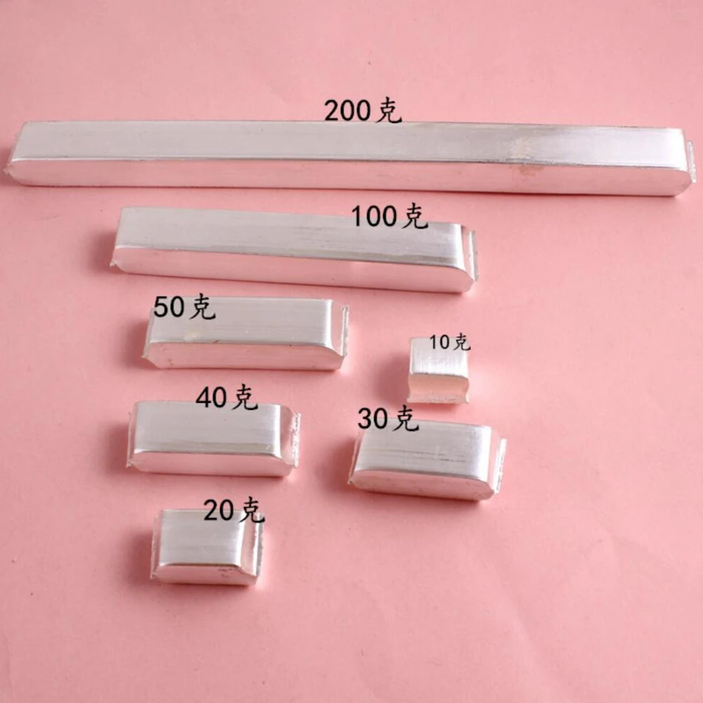 

10g 20g 30g 50g 9999 high purity Pure Silver Silver Bars Silver Ingot with Stamp Ag Sterling Silver Bullion