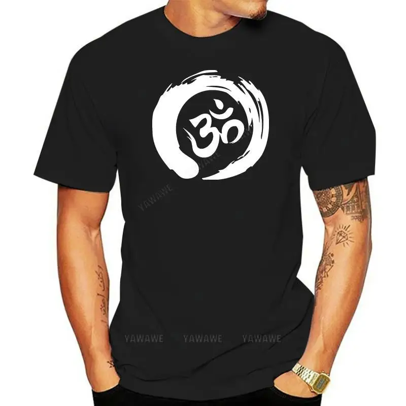 Футболка хлопковая с круглым вырезом, брендовая уличная одежда с принтом, для медитации, позитивная атмосфера, Savasana Namaste, искусство веганов, лето