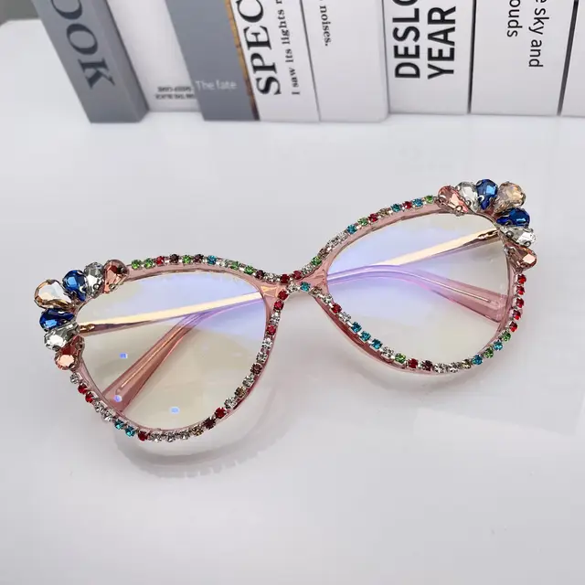 Montatura Occhiali Occhiali Da Lettura Con Strass Occhiali Da