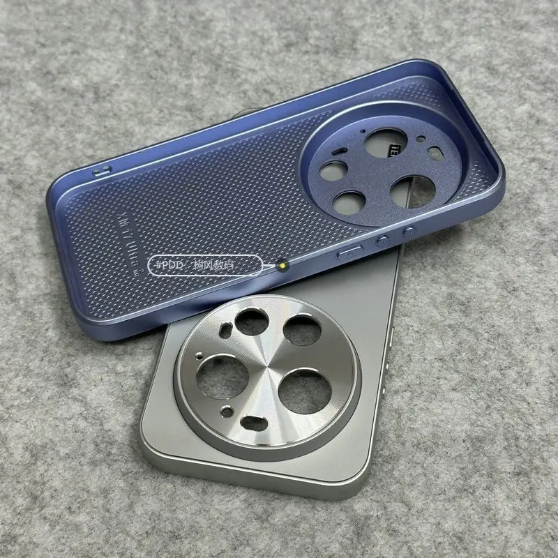 Matte Metal Lens Protection Anti-Drop Hard Acrylic Case