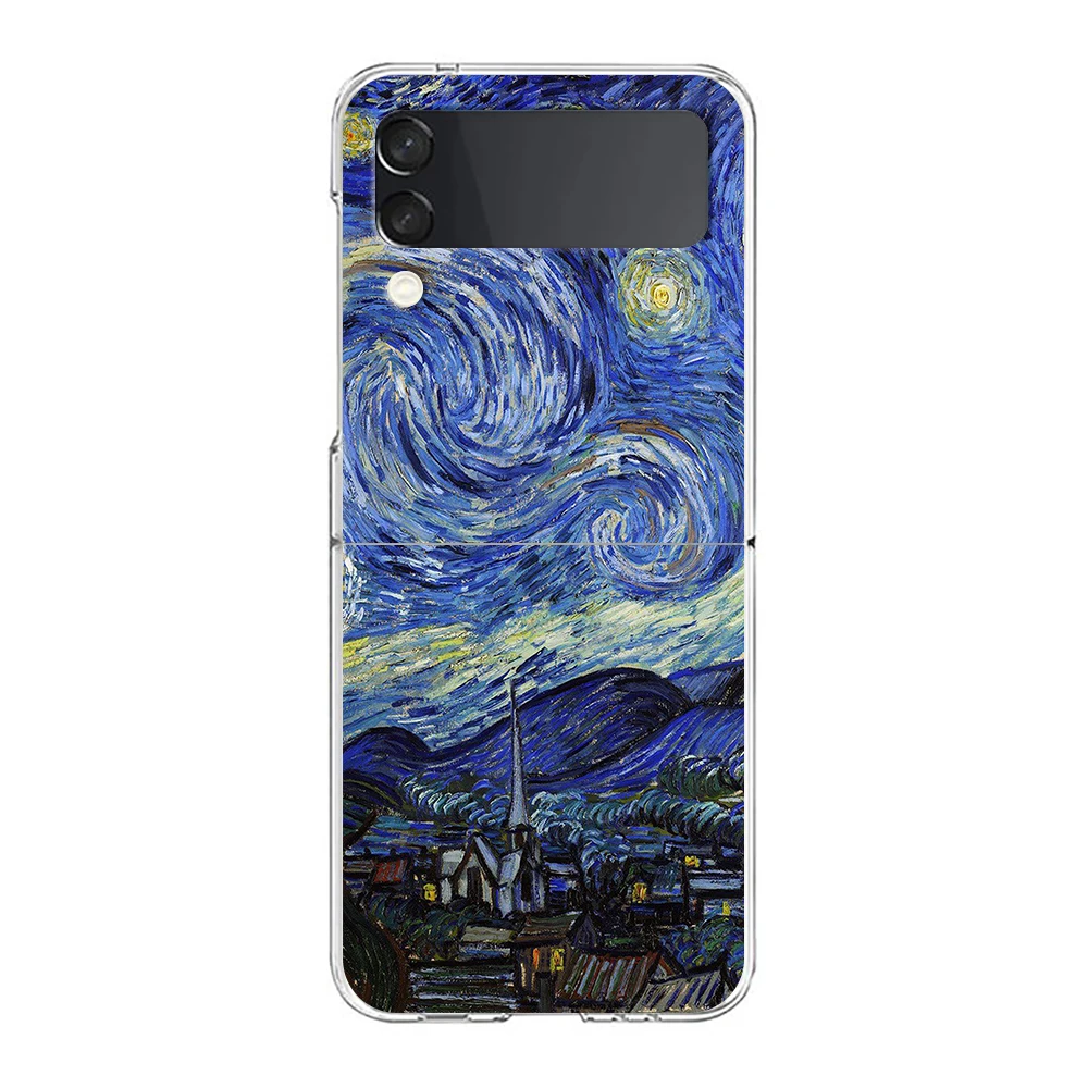 Starry Night Van Gogh Art Phone Case - Shockproof Hard Cover
