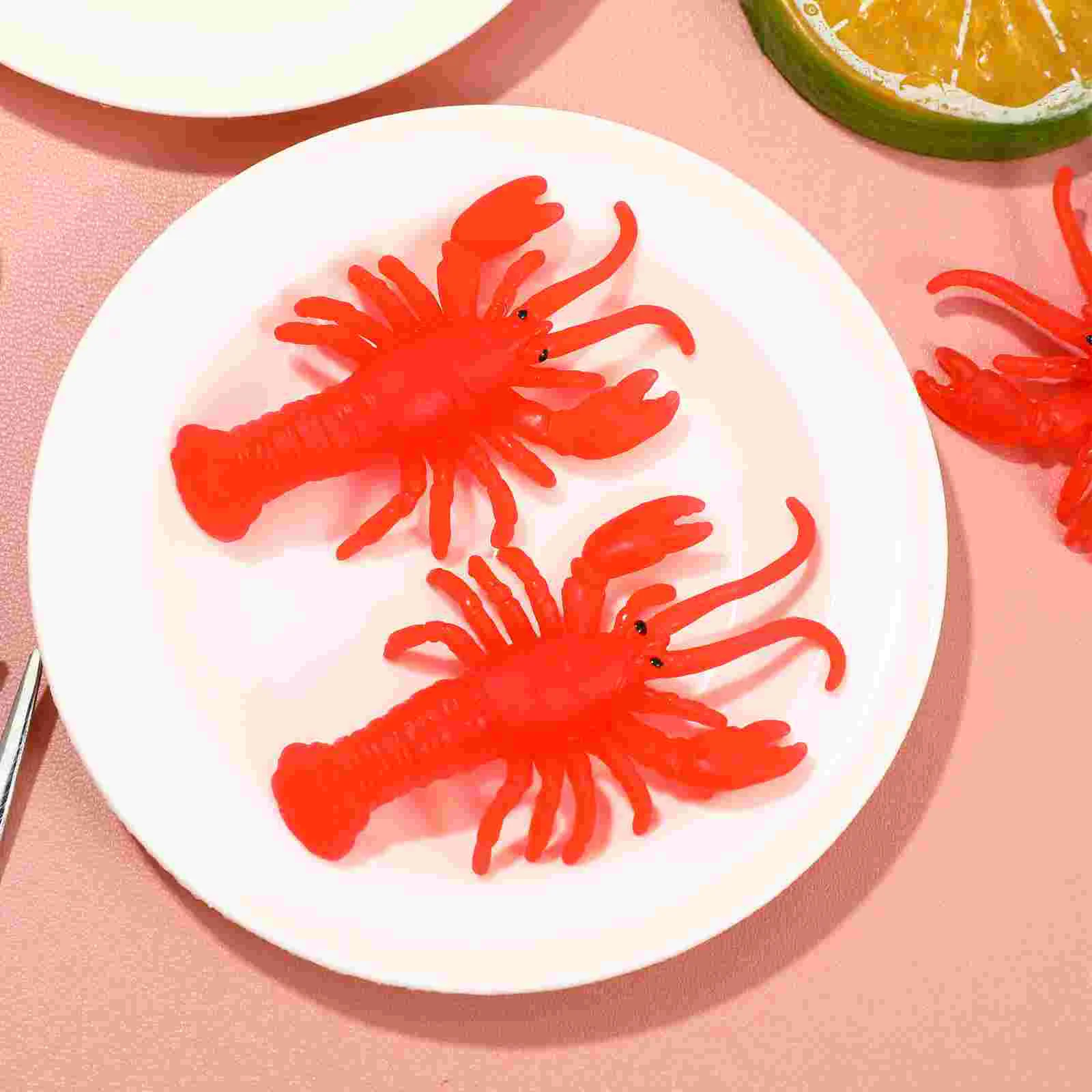 Decorate Tpr Rubber Toys Lobster Grabber Crawfish Seafood Boil Party  Supplies Models - AliExpress