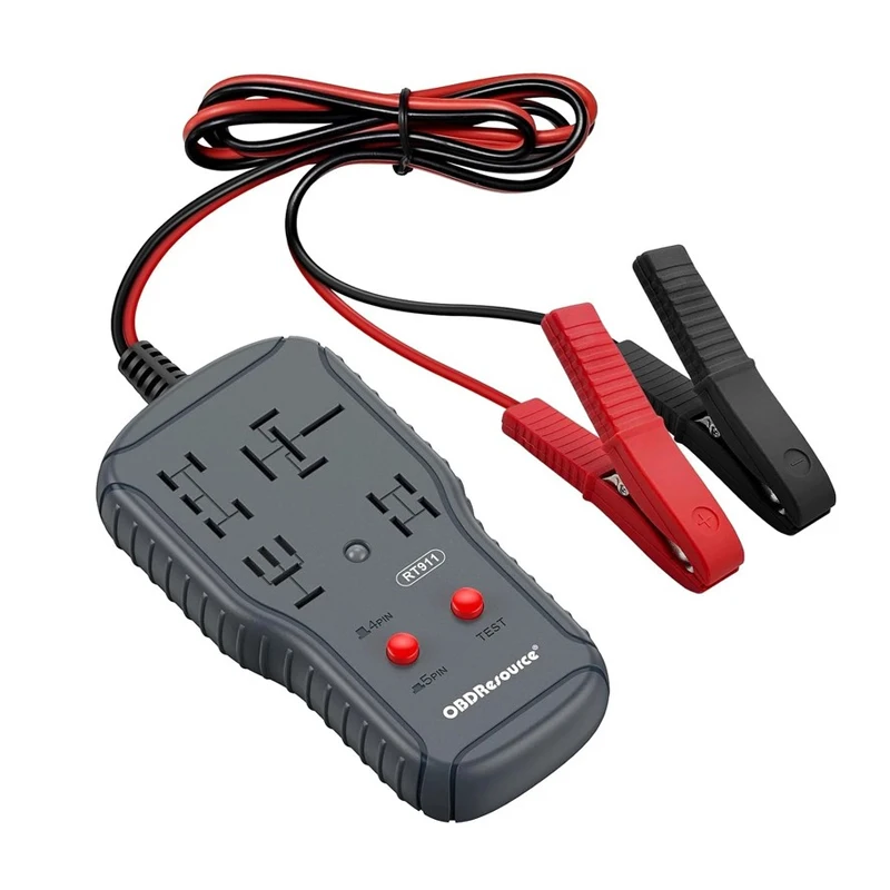 New Best Relay Tester 12V 24V Car Universal Electronic Circuit Detector Voltage Tester Battery Checker Auto Relay Tester Repair