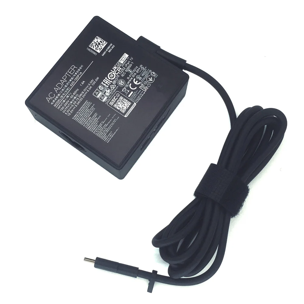 아수스 비보북 S 14 15 16X 젠북 14 14X S13 제피러스 G16 M16 G15 G14 S17 100W USB C 충전기용  AC 전원 어댑터