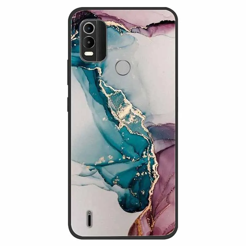Marble Soft Silicone Protective Phone Case - TPU Cover