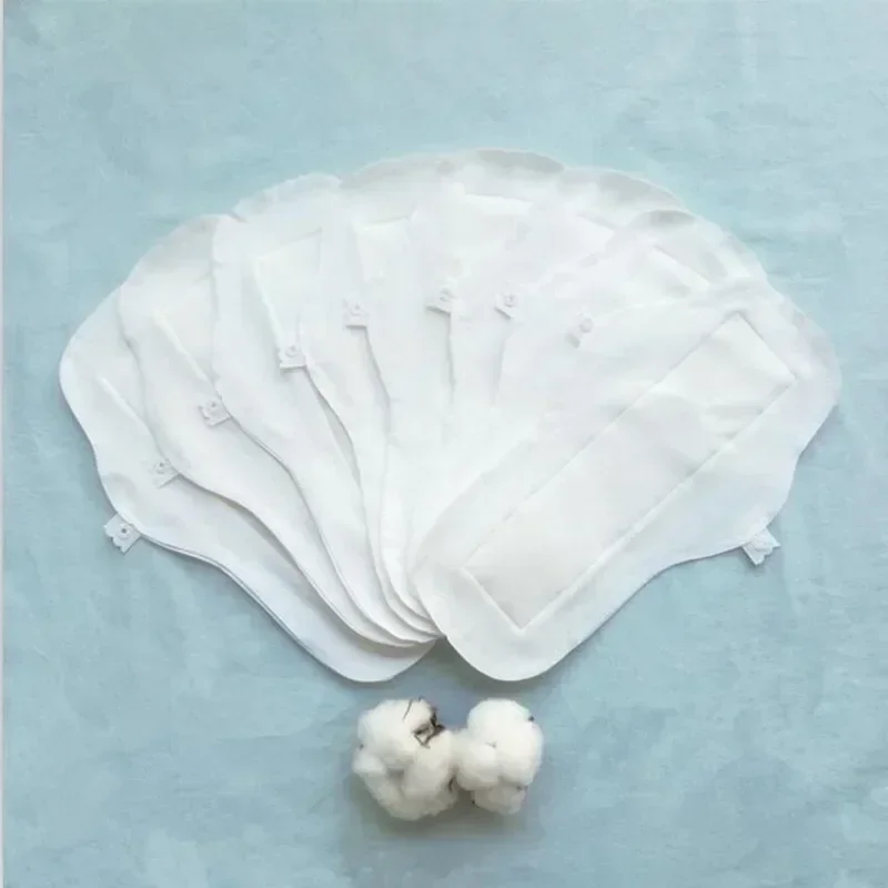 Menstrual Pads 5Pcs Reusable Thin Cotton Washable