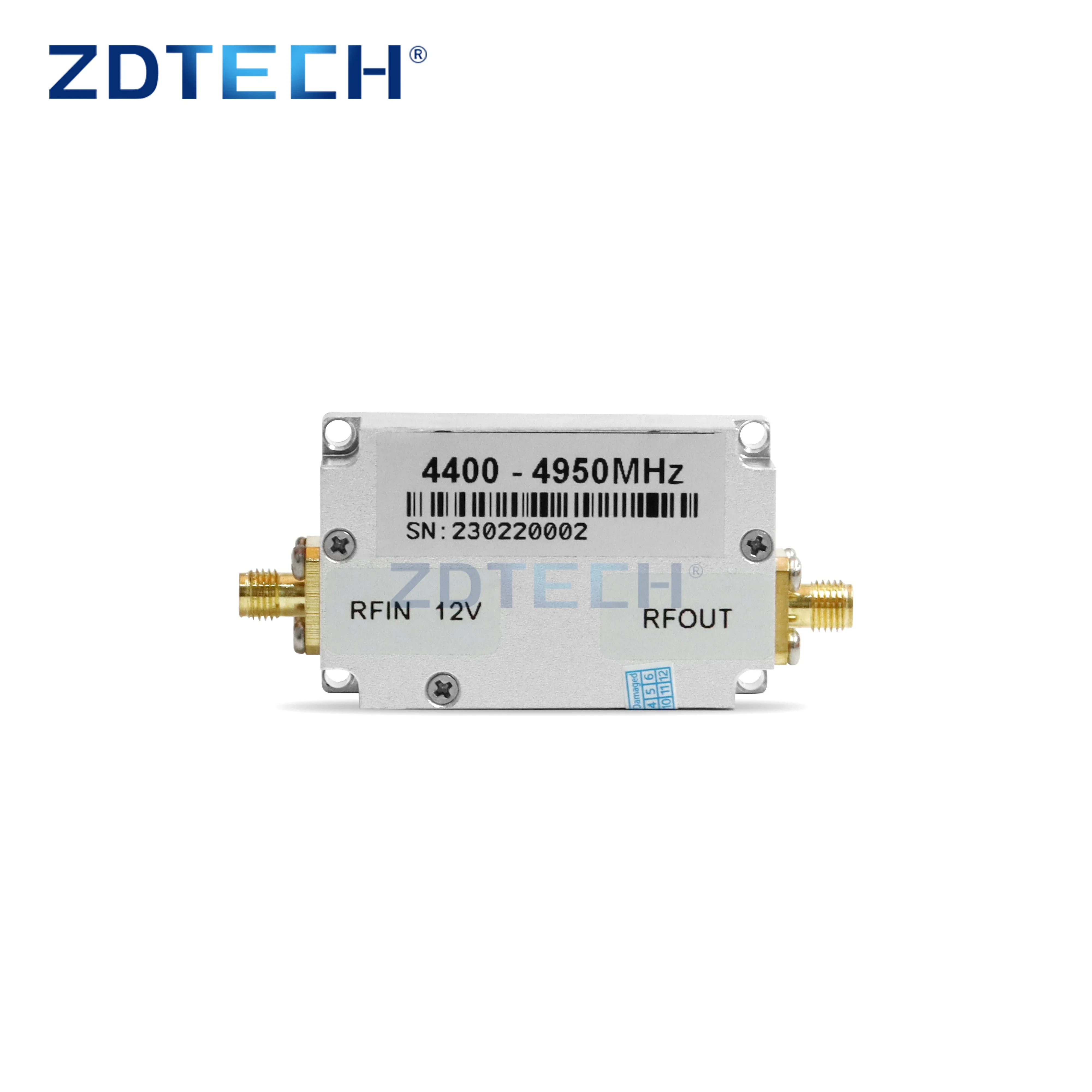 

Модуль усилителя мощности LNA 4400-4950 МГц для satecom