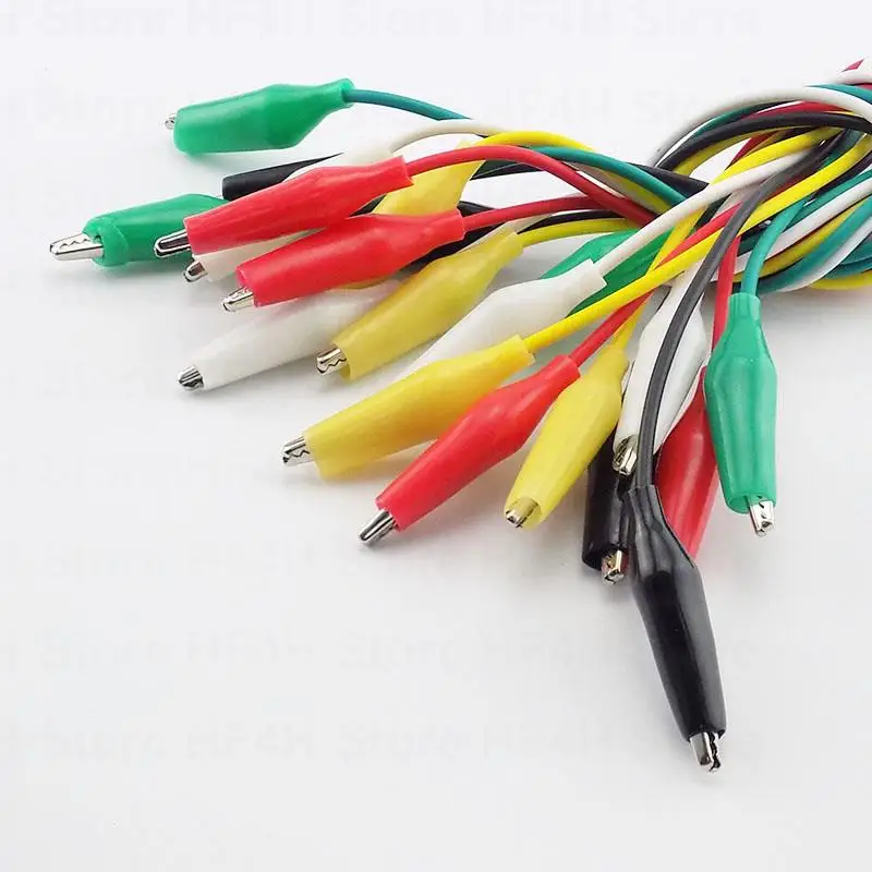 Roach Clip Alligator Clips Electrical 5 Colors Test Jumper Wire Alligator Double-ended Crocodile Clips Test Leads 1/5/10 Pcs B4 alligator clips