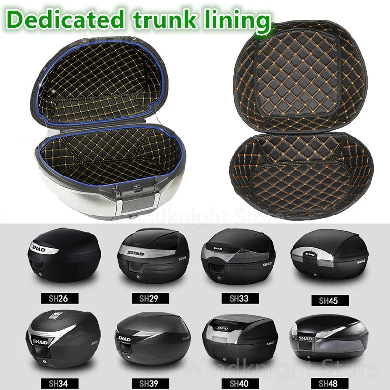 Motorcycle Trunk Pad Liner For SHAD SH59X SH26 SH29 SH33 SH34 SH39 SH40 SH45 SH48