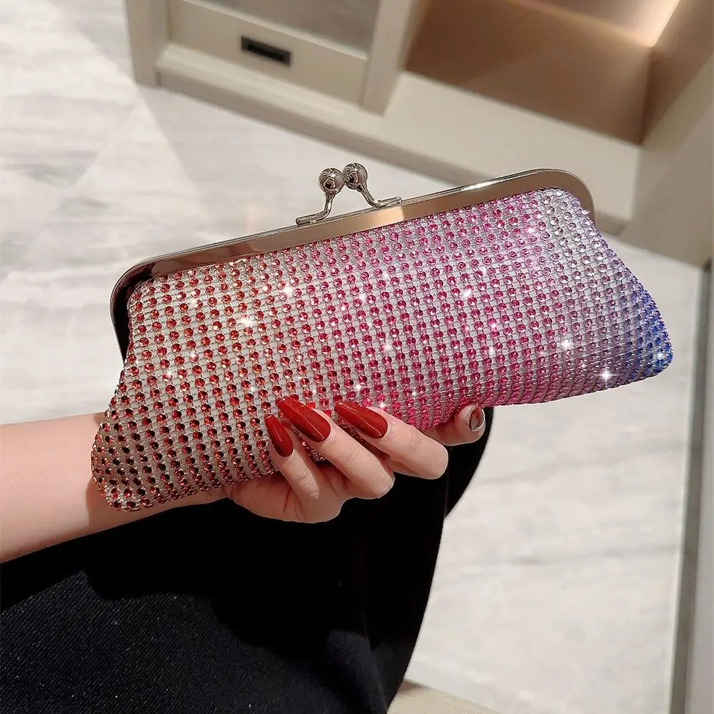 

Женская Роскошная вечерняя сумка-клатч на цепочке