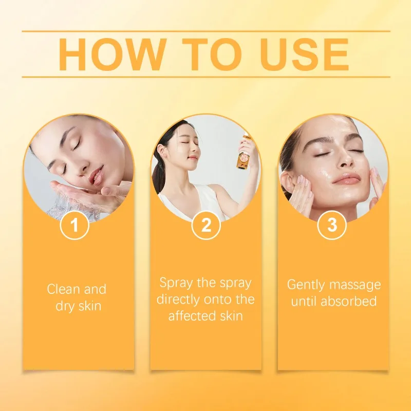 Skin Psoriasis Spray Natural Herb Eczema Treatment Spray Itch Relief Improve Redness Dermatitis Psoriasis Health Care 20ml