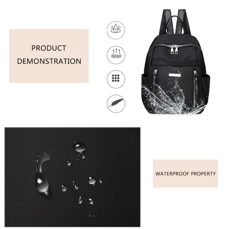 Fashion Women Backpack for Teenage Girl Ladies Anti-theft Daypacks Casual Bagpack School Bookbag Female Bag