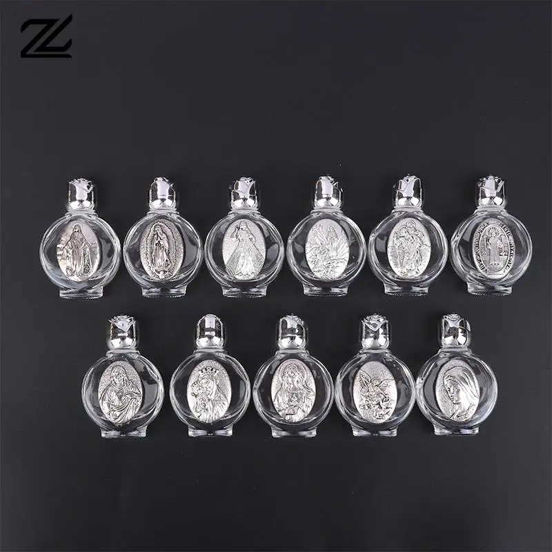 22 Kinds Of Holy Water Jesus Bottle Religious Cross Bottle Christian Virgin Sculpture Bottle, Holy Water Bottle