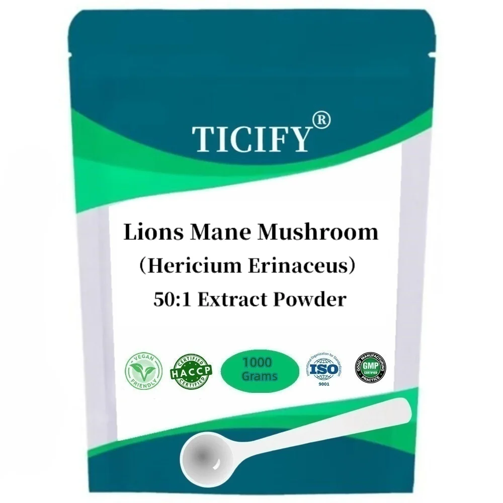 LIONS MANE 50g-1000g 50:1 BRAIN SUPLEMENT ANTI AGING POWDER [H&oacute;u T&oacute;u Gū] lions mane