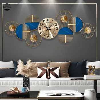 Handmade Metal Luxury European Wall Clock 1