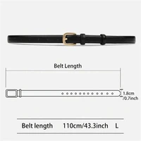 2-pack Casual Fashion Belt with Simple and High-end Feel, Needle Buckle Double Loop Belt Suitable for Daily Wear 6