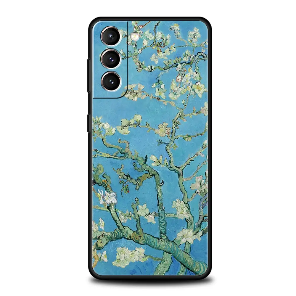 Retro Van Gogh Oil Painting Soft Silicone Phone Case