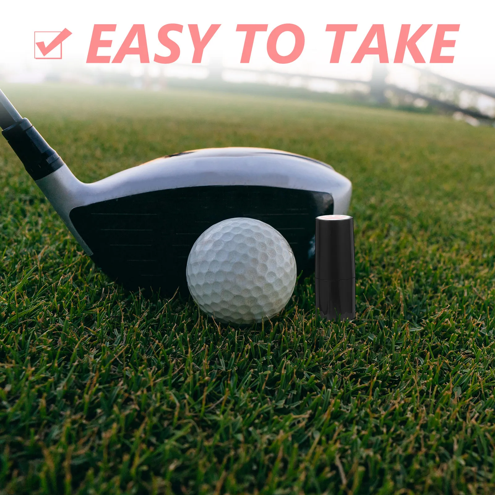 효율적인 골프공 스탬프 도구 재사용 가능한 플라스틱 스탬퍼 컴팩트 사이즈 편리한 보관 골프 애호가를 위한 부드러운 스탬핑